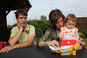 Eva, Jeroen en Nora