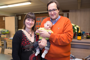 Babyborrel Lucas