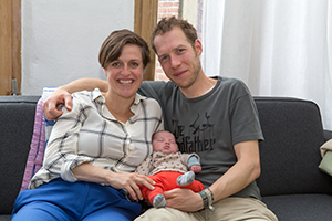 Lena, dochter van Wouter en Eva
