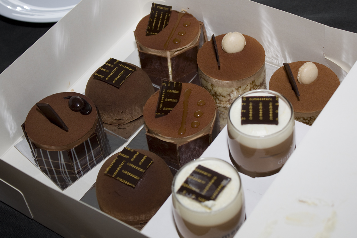 Chocoladegebakjes van Demeestere
